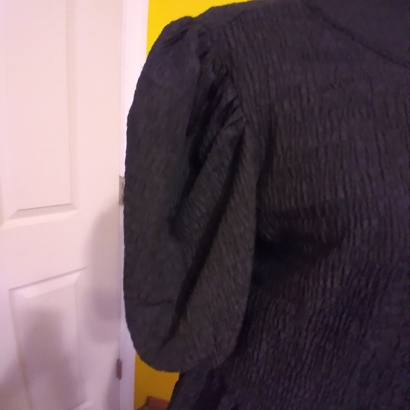 Kit & Sky Black 2 piece Cami and Sheer Dress - Picture 3 of 10